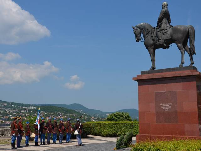 Grgey Artr tbornok hallnak szzadik s Buda a honvdsereg ltali visszafoglalsnak 167-ik vforduljn tartott nnepsg